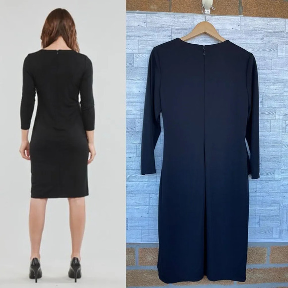 Ralph Lauren black label Fabiana-Elbow Sleeve-Day Dress size 12 - Picture 4 of 17